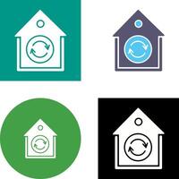 Rotate Icon Design vector