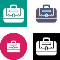 briefcase Icon Design vector