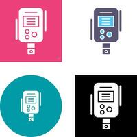 Diabetes Test Icon Design vector