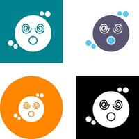 Dizzy Icon Design vector