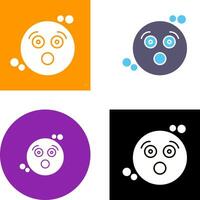 Surprised Icon Design vector