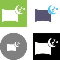 Pillow Icon Design vector