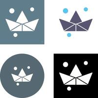 Origami Icon Design vector