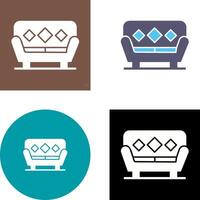 Sofa Icon Design vector