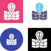 Information Point Icon Design vector