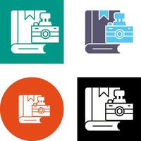 Camera Shots Icon Design vector