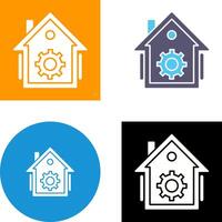 Home Automation Icon Design vector
