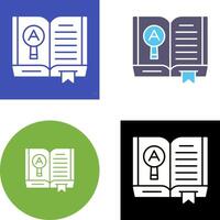 Open Book Icon Design vector