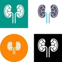 Kidney Icon Design vector