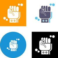 Fist Icon Design vector