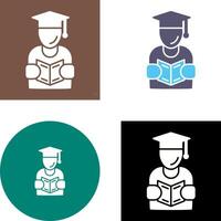 Learning Icon Design vector