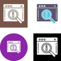 Search Icon Design vector
