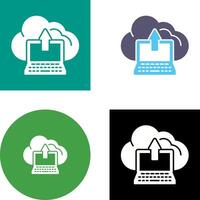 Backup Icon Design vector