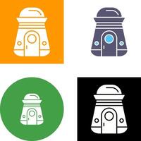 Space Capsule Icon Design vector