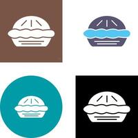 Pie Icon Design vector