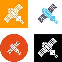 Satelite Icon Design vector