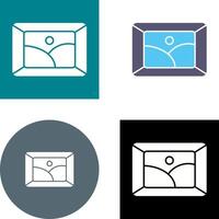 Frame Icon Design vector