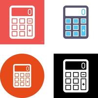 diseño de icono de calculadora vector