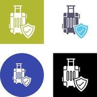 Travel Protection Icon Design vector