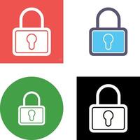 Lock Icon Design vector