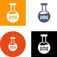 Dna Icon Design vector
