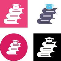 diseño de icono de libros vector