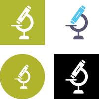 Microscope Icon Design vector