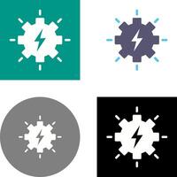 Electricity Icon Design vector