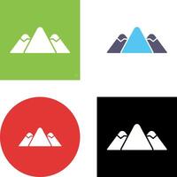 Mountain Icon Design vector
