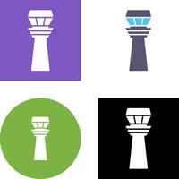 Control Tower Icon Design vector