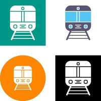 Train Icon Design vector