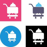 Room Service Icon Design vector