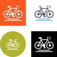 diseño de icono de ciclismo vector