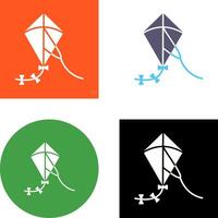 Kite Icon Design vector