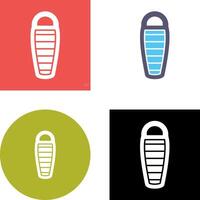 Sleeping Bag Icon Design vector