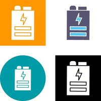 Battery Icon Design vector