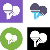 Ping Pong Icon Design vector