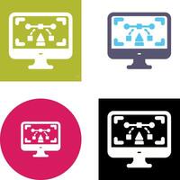 Desktop Icon Design vector