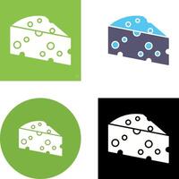 Cheese Icon Design vector