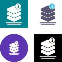 Layers Icon Design vector