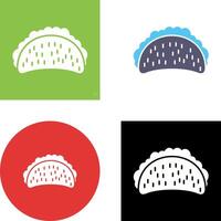 Tacos Icon Design vector