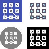 Pattern Icon Design vector