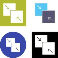 Combine Icon Design vector