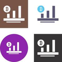 Chart Icon Design vector