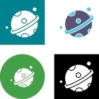 Planet Icon Design vector