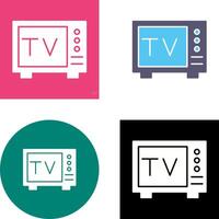 diseño de icono de televisión vector