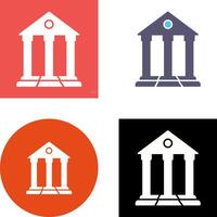 Parthenon Icon Design vector