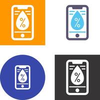Water Icon Design vector