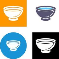 Bowl Icon Design vector