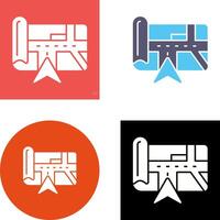 Navigation Icon Design vector